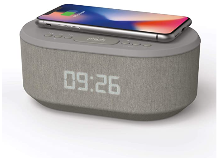 wireless charging alarm clock