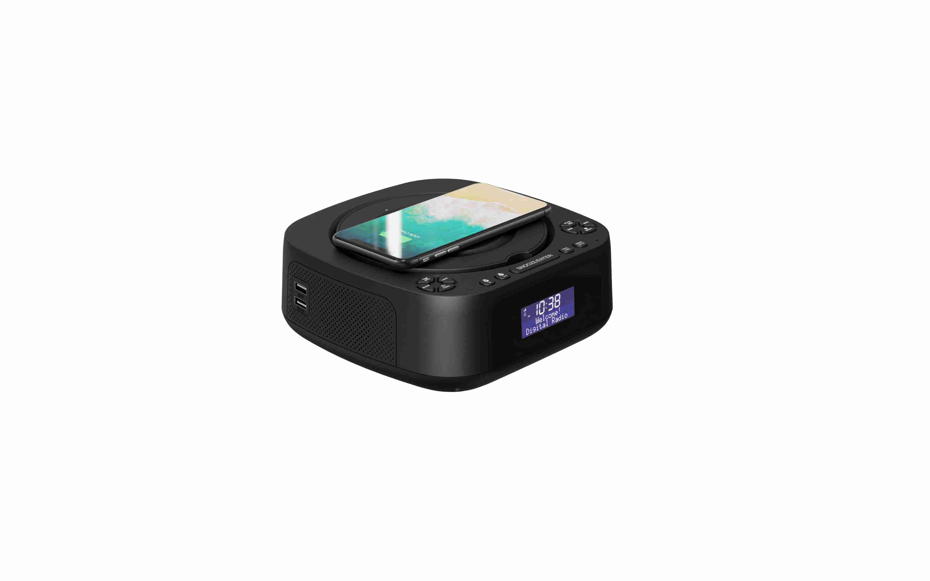 Wireless Charging DAB/FM CD Player with Bluetooth-YM8818DAB